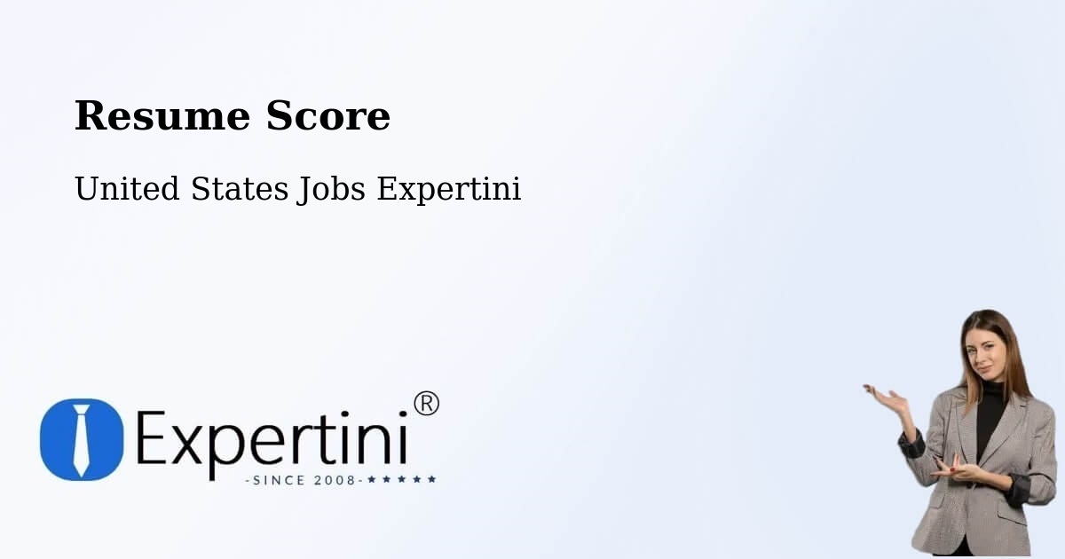 Resume Score & Job Description Match Tool – Rock Springs - United States Jobs Expertini