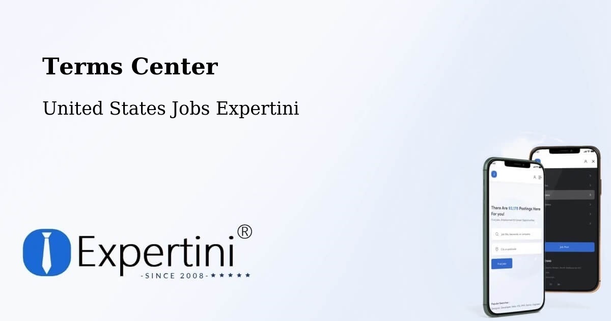 Terms of Service – Rock Springs - United States Jobs Expertini